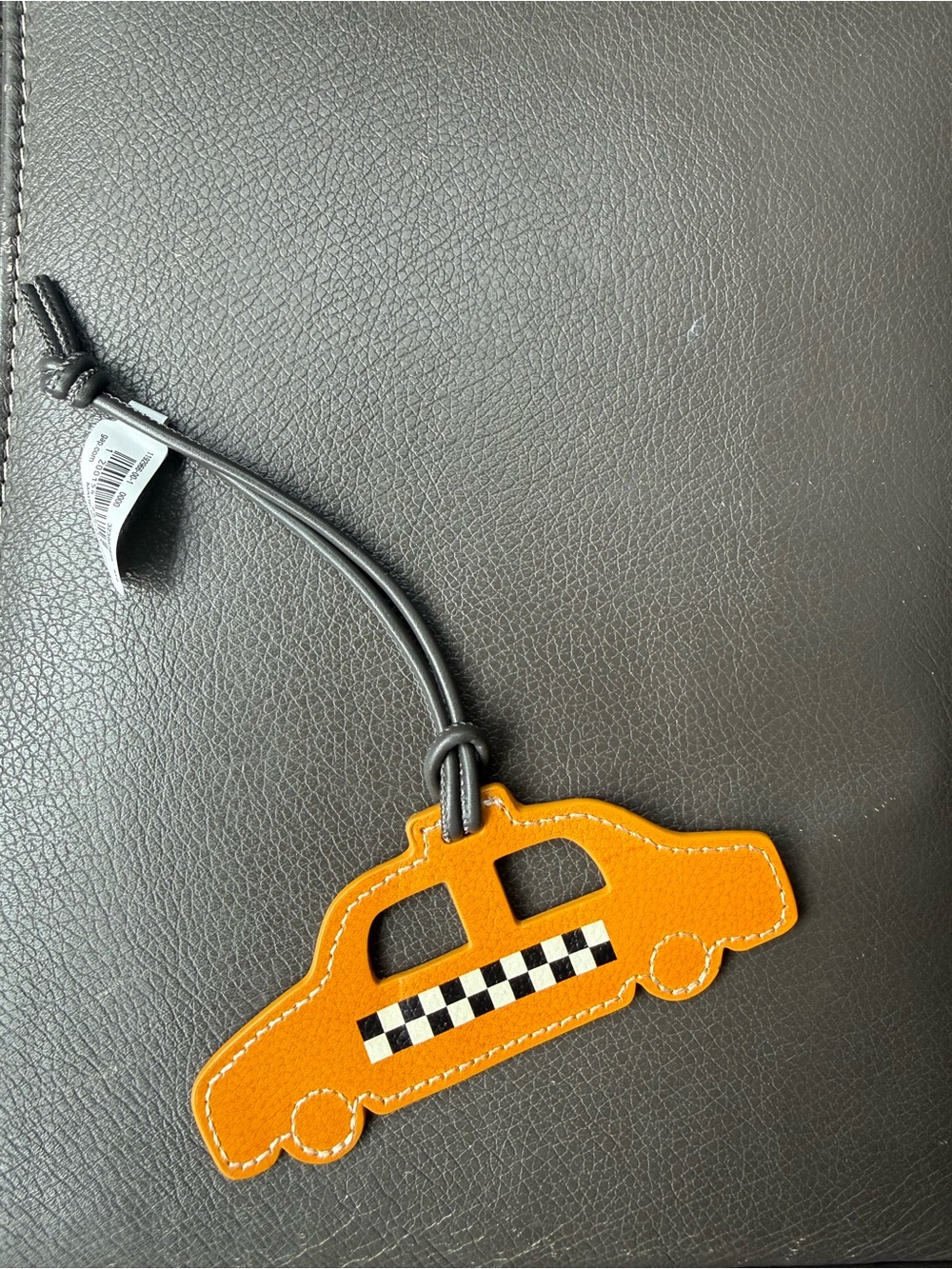 NEW GAP Taxi Cab Leather Bag Charm